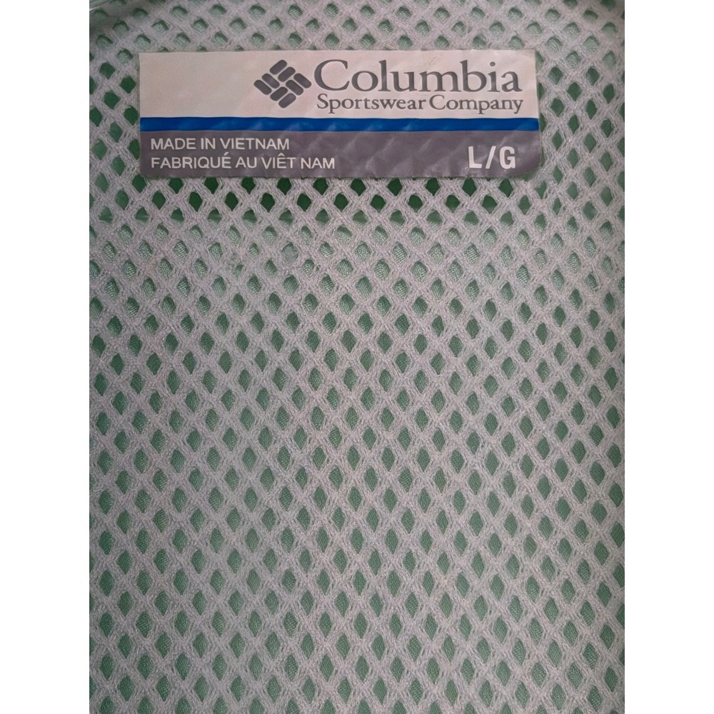 Columbia PFG Womens Large Vented L/S Fishing Shirt Light Green Size Large‎ (S36) - Picture 2 of 5